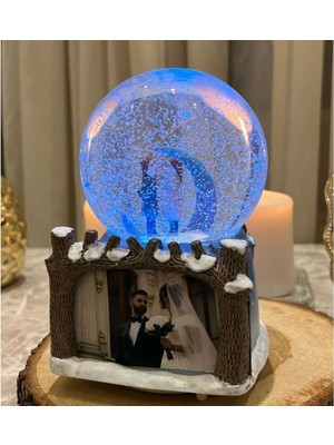 PremiumPort Mega Boy Otomatik Kar Püskürtmeli Işıklı Müzikli Kar Küresi