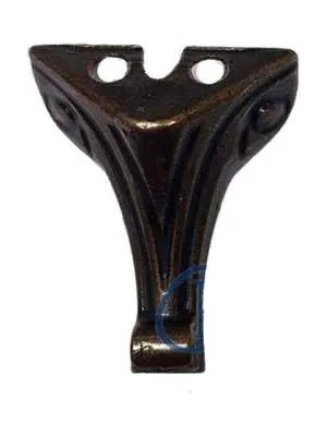 İrgit Store Moda Sac Sandık Ayağı, Kutu Ayak 2,5 cm - Eskitme, 100 Adet