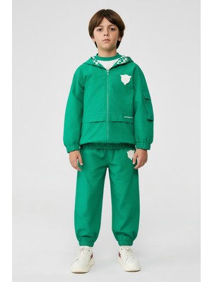NBT Jeans Bg Store Erkek Çocuk Yeşil Rüzgarlık