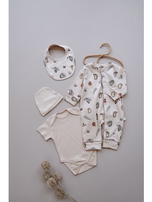 Oh la la Koala For Little Ones Fruit Serisi 4'lü Yenidoğan Set