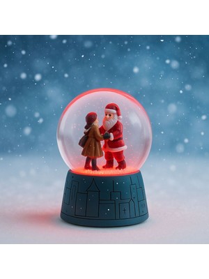 PremiumPort Şık ve Parlak Kar Küresi ile Yılbaşı Coşkusunu Yaşayın