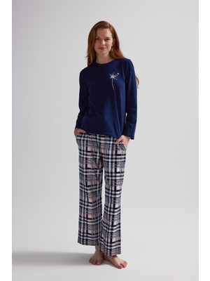 Hays Kadın Pamuklu Uzun Kollu Pijama Takımı