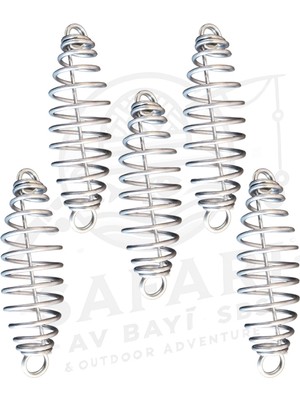Safa Forma SAFARİ AV BAYİ SBS Metal Yay - Olta Ucu Boş Yay - 5 Adet