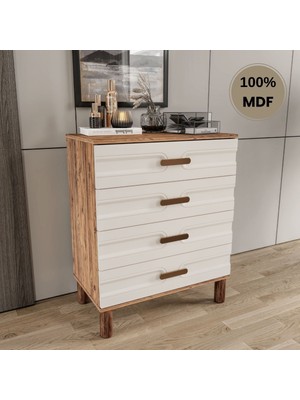 Comiet Zen 4 Çekmeceli Mdf Şifonyer