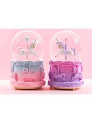 DS LLC Atlı Karınca Kar Küresi Orta Boy Iegtgrs-34