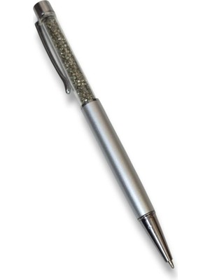 Pozitif Doğal Taş Pirit Taşlı Tükenmez Kalem 113PK