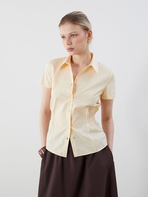 Lc Waikiki Yeni Sezon Büzgülü Kadın Gömlek