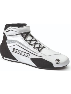 Sparco Skıd Fıa Onaylı Yarış Ayakkabısı 41 Numara Beyaz
