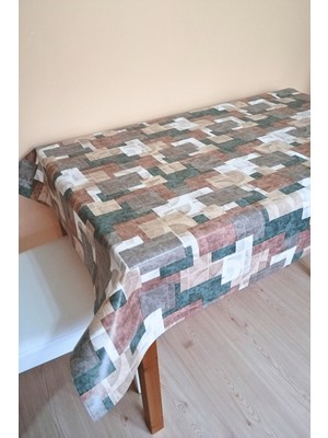 Elegancev Altı Astarlı Muşamba Masa Örtüsü-Farklı Ölçülerde-Kmf