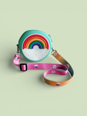 Butik Unisex Model Ayarlanabilir Askılı Silikon Çanta Çocuk Çantası