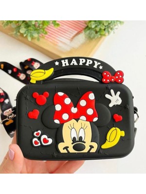 Butik Kız Çocuk Ayarlanabilir Askılı Silikon Çanta