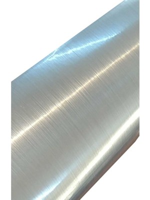 Lıcaré Kendinden Yapışkanlı Innox Antrasit Metalik Gri Kendinden Yapışkanlı Fırça Desenli Kendinden Yapışkanlı Folyo