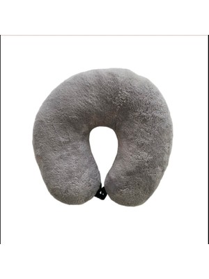 Nuveden Gri Seyahat Boyun Yastığı Comfort Ortopedik Seyahat Yastığı DIE-RSTG34