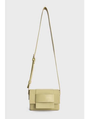 Love My Body Kapaklı Çanta Sarı 121L9351000