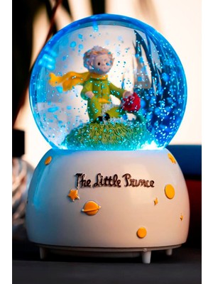 PremiumPort Işıklı Müzikli Kar Küresi, Otomatik Kar Tanesi ve Püskürtmeli Büyük Boy