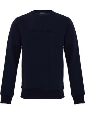 Merrell Simple Erkek Mavi Sweatshirt