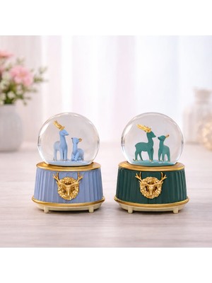 Nuveden Orta Boy Geyik Kar Küresi DIE-RSTG34