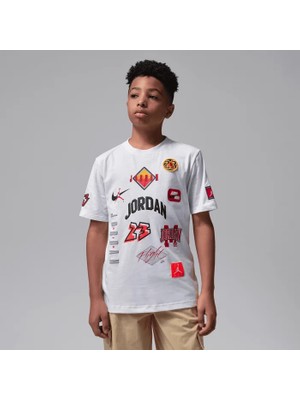 Nike Nıke Jordan Dynasty Patch Erkek Çocuk Tişört 95F385