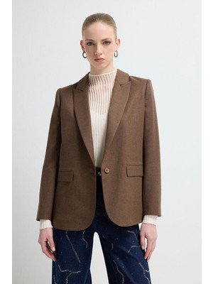 Adl Mono Kapama Ceket Kahve 11946408001