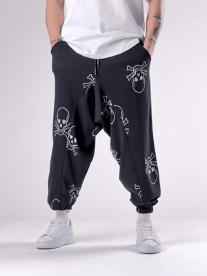 Cocopelli Kurukafa Desenli Erkek Spor Şalvar COC2788