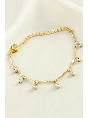 Esranın Dünyası Nazar Boncuk Mineli Bileklik RSBJU34-ESRDNS