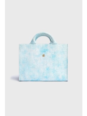 Adl Kumaş Kaplı Çanta Mavi 121R0150000