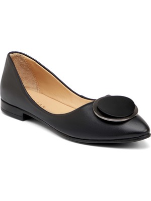 Tergan Siyah Hakiki Deri Kadın Babet - K25I1BB67971-A23