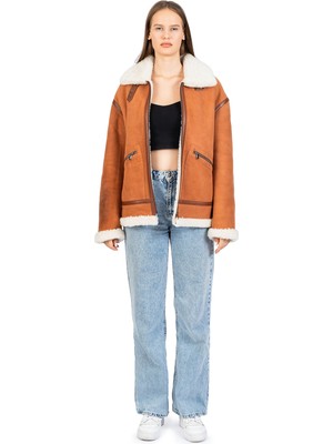 Paolo Framinco PF-005 Kuzu Derisi Kısa Kürk Deri Ceket