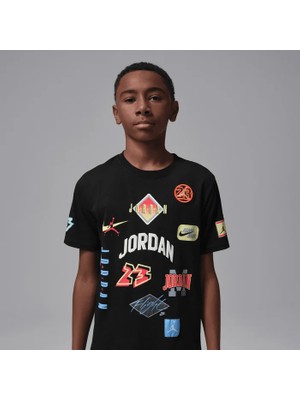 Nike Nıke Jordan Dynasty Patch Erkek Çocuk Tişört 95F385