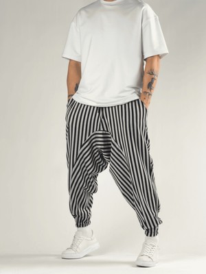 Cocopelli Çizgili Erkek Spor Şalvar COC2785