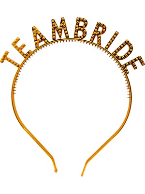 Die Grup Altın Renk Team Bride Taç – Gelin ve Nedime Tacı DIE-RSTG34