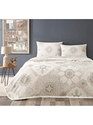 Taç Malina Çift Kişilik Pamuklu Pike Takımı