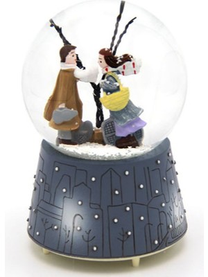 Nuveden Orta Boy Kiş Masali Temali Pilli Kar Küresi DIE-RSTG34