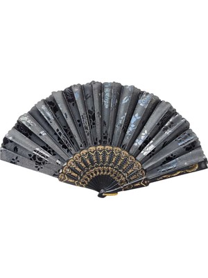 DS LLC Plastik Kumaş Yelpaze 12 Li OB-022 Iegtgrs-34