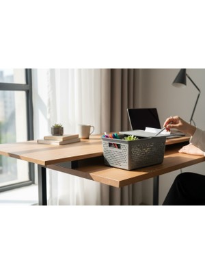 Deyhome Seul 4 Litre Saklama Organizer Kutusu | Çok Amaçlı Düzenleyici | 27,5 x 18 x 12 cm