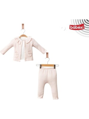 Myroka Kız Bebek 3'lü Takım Pudra