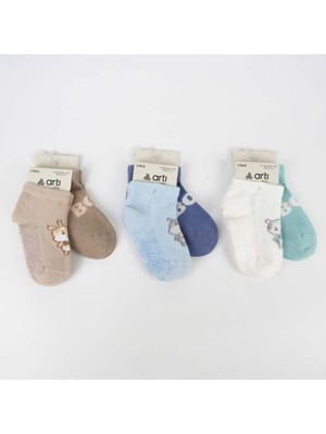NessiWorld Aristo 2'li Abs Erkek Bebek Patik Çorap K20406 (Adet Fiyatıdır)