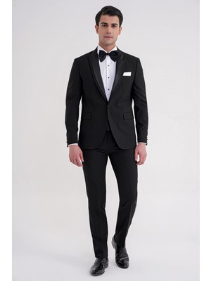 Efor Black 085 Takım Slim Siyah