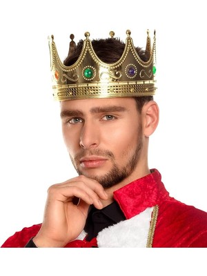 NessiWorld Yetişkin ve Çocuk Uyumlu Kral Tacı