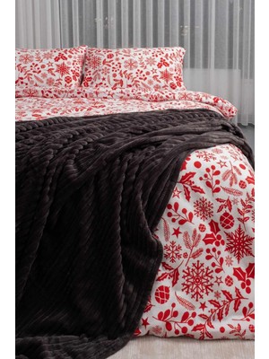 La Notte Çift Kişilik Battaniye Antrasit