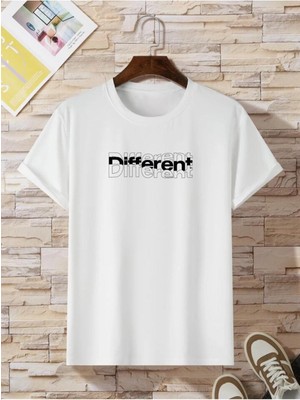 Risil-Nu Company Different Baskılı Unisex Oversize T-Shirt - Büyük Beden ve Farklı Renk Seçenekleriyle
