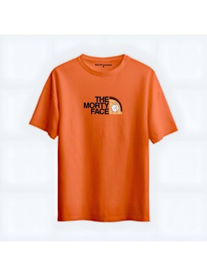 Risil-Nu Company Unisex Oversize Morty Baskılı Pamuklu Tişört | Yumuşak Dokulu, Rahat ve Casual Fashion