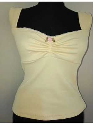 İsra Ayyıldız Moonstar Collection Kalın Askılı Pinterest Tam Boy Coquette Bluz