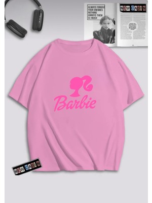 Risil-Nu Company Kadın Pamuklu Kumaş Ön Baskılı Oversize T-Shirt