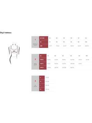 Nurteks Push-Up Destekli  Sütyen Külot Takımı Mor - 90B