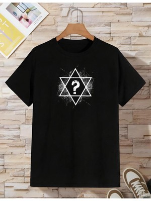Risil-Nu Company Assume, Who? Baskılı Unisex Oversize T-Shirt - Büyük Beden ve Farklı Renk Seçenekleriyle