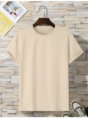 Risil-Nu Company Yeni Sezon Unisex 30/1 Penye Kumaş Oversize Rahat Kesim T-Shirt