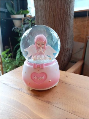 PremiumPort Işık ve Müzikli Büyük Kar Küresi, Dekoratif ve Şık Ev Aksesuarı