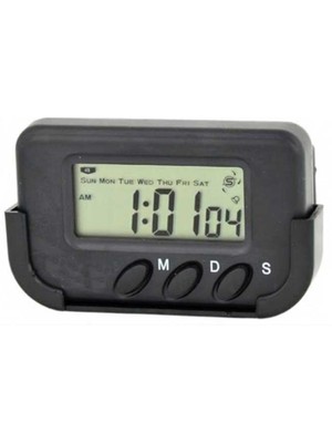 DS LLC Dijital Mini Masa Araba Saati Kronometre Iegtgrs-34