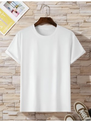 Risil-Nu Company Yeni Sezon Unisex 30/1 Penye Kumaş Oversize Rahat Kesim T-Shirt